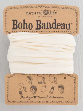 Full Boho Bandeau® Headband - Cream