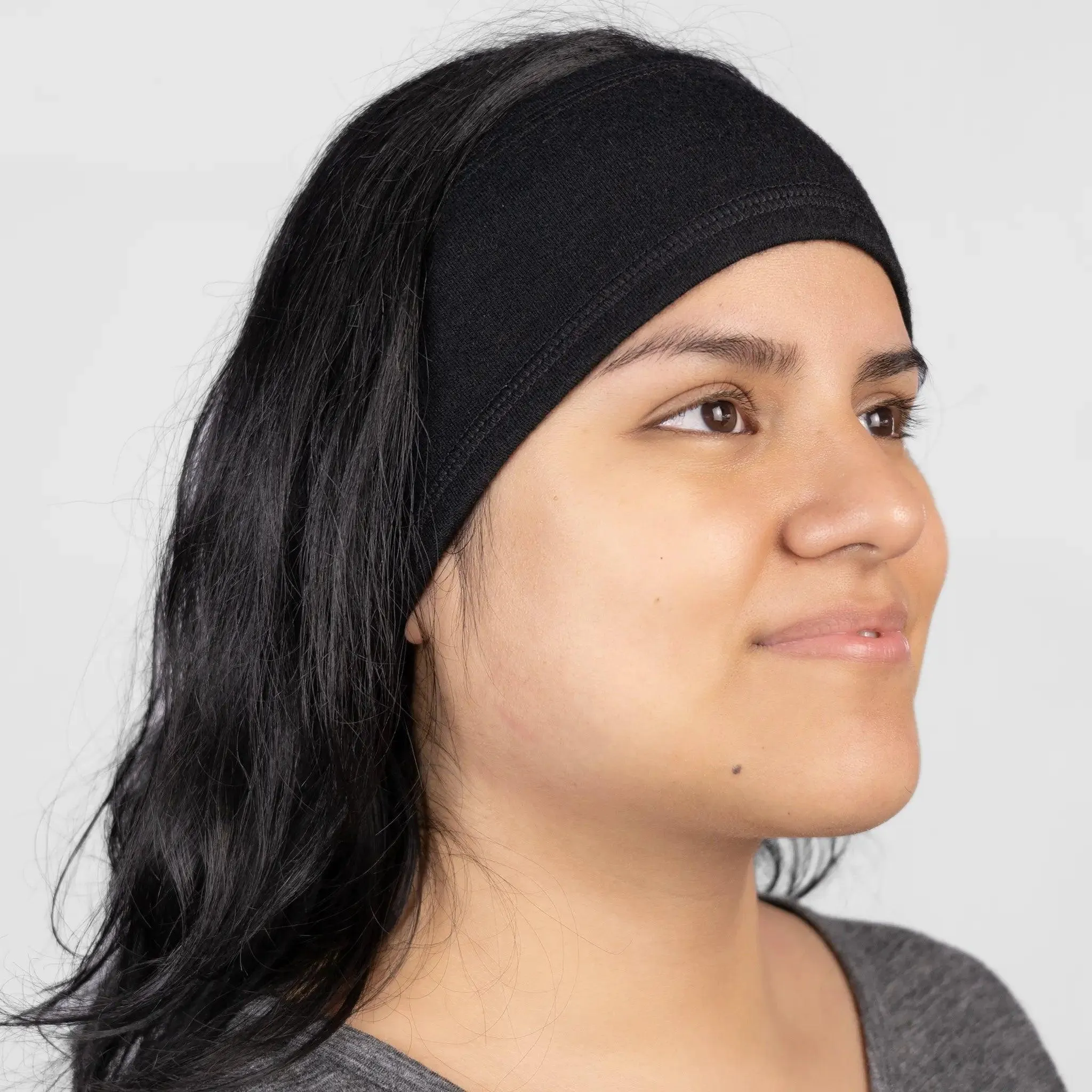 Alpaca Wool Headband: 420 Midweight