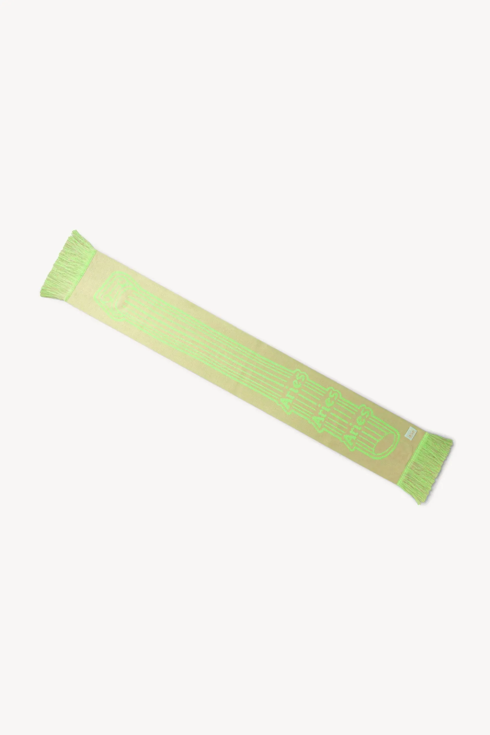 ARIES - COLUMN SCARF FLUORO GREEN