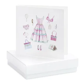 Boxed Girlie Earring Card