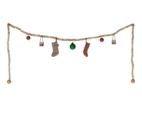 Christmas Garland, Large - Gold