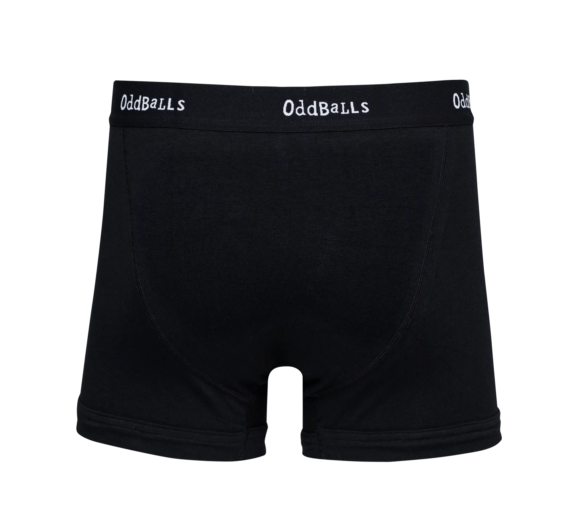 Classic Black - Mens Boxer Shorts