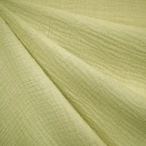 Cotton Double Gauze Solid Lime