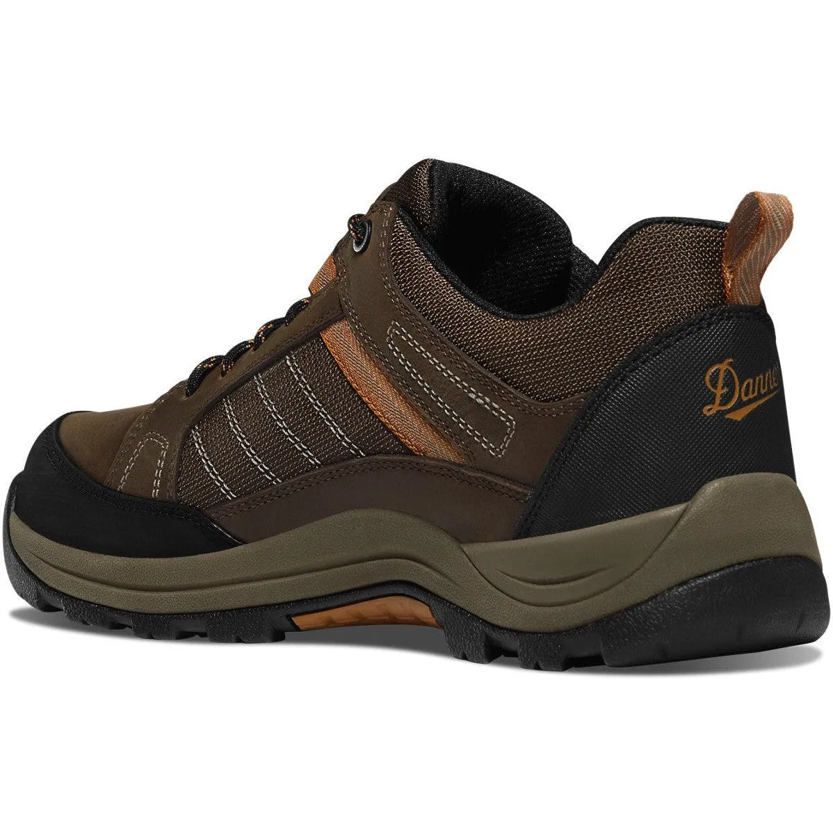 Danner Men's Riverside 3" ST Slip Resistant Work Shoe - Brown- 15346