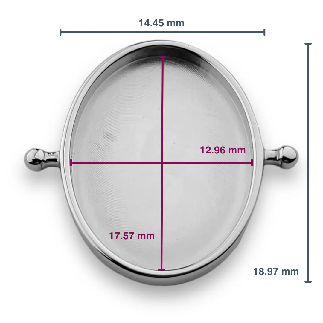 DIY Oval Element Bezel - Bulk