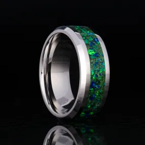 Evergreen Cobalt Chrome Glowstone Ring