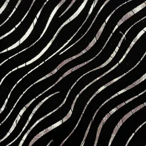 Foil Zebra Headscarf by Itsyounique