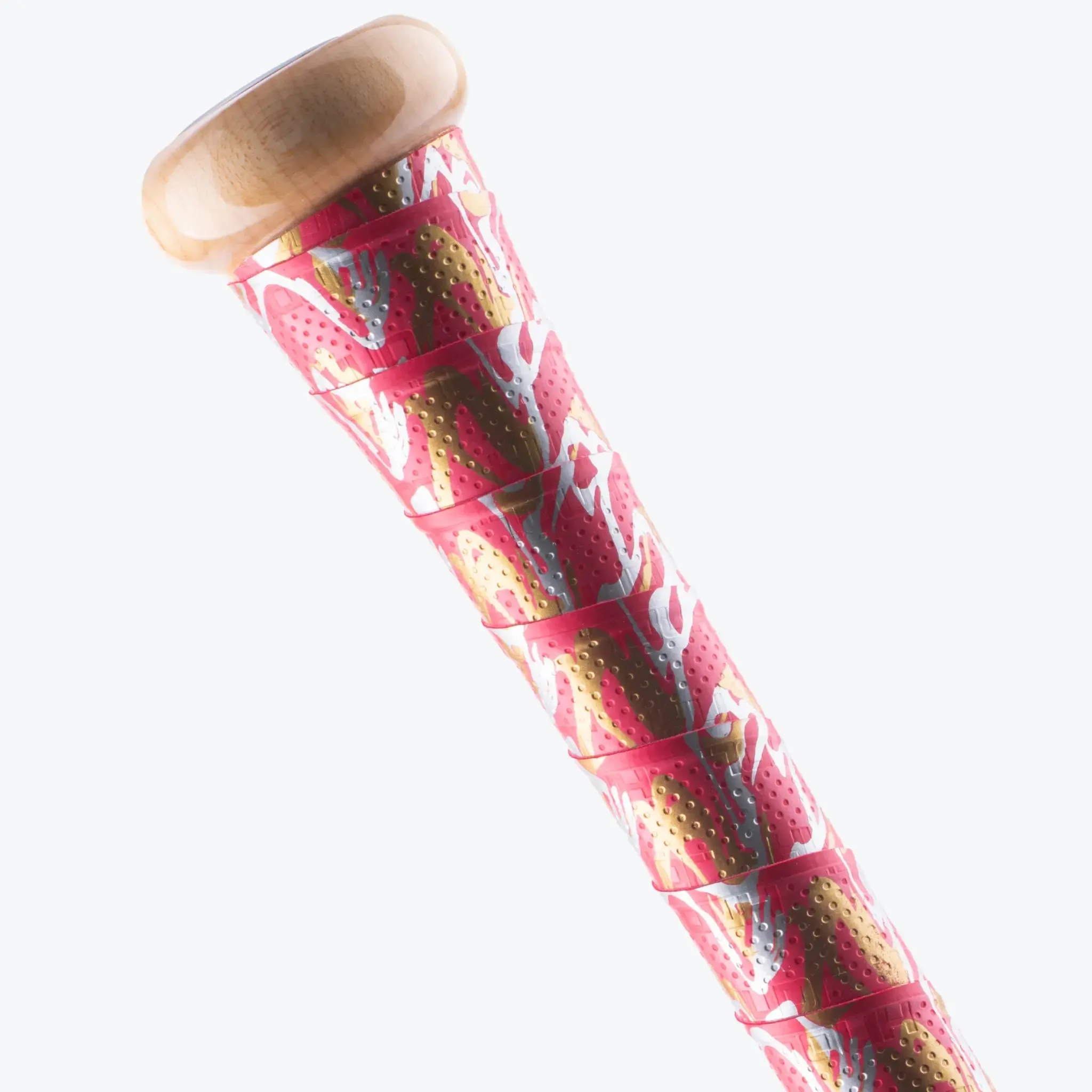 HNDL Bat Grip - RED/GOLD MARBLE .5mm