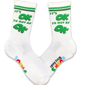 It's OK To Not Be OK Unisex Crew Sock