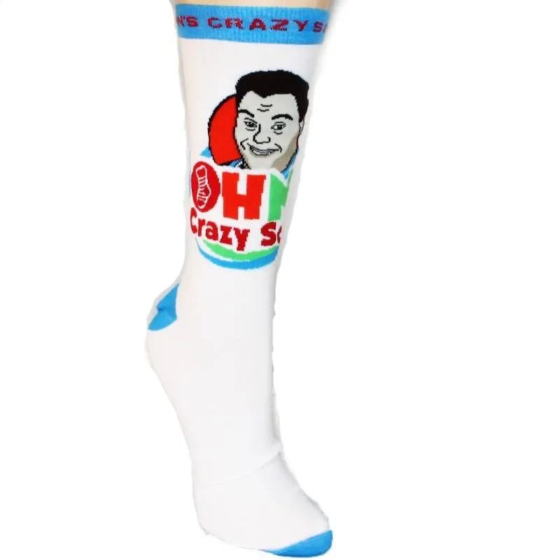 John's Crazy Socks Logo Socks