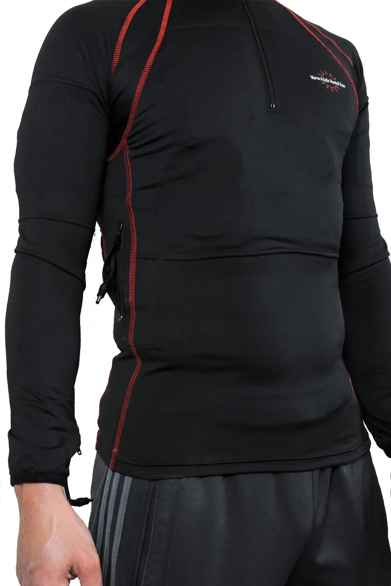 Men's Heated-Neck Long Sleeve Heat Layer 7.4V