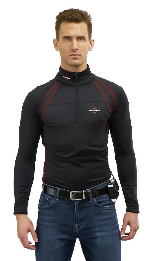 Men's Heated-Neck Long Sleeve Heat Layer 7.4V