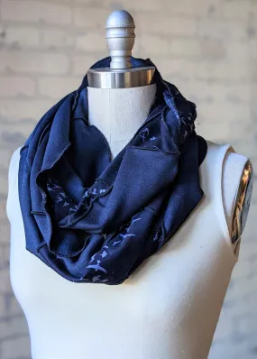 Midnight Infinity Scarf