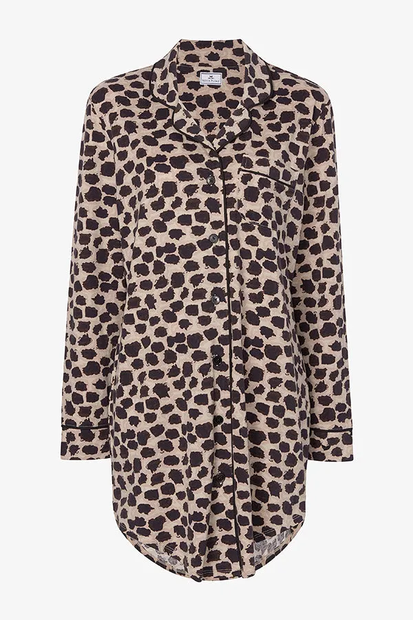 M.M. x Petite Plume Pima Nightshirt :: Sahara Print