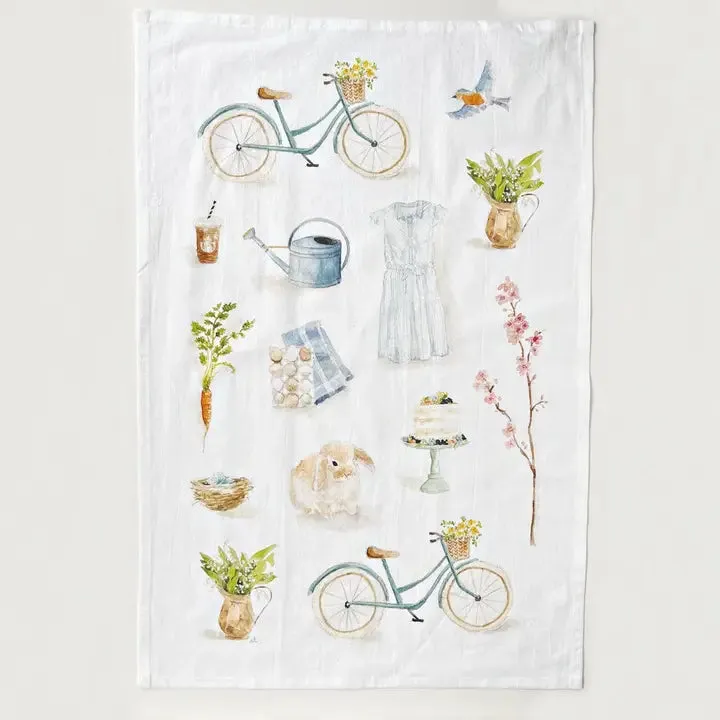 Spring Tea Towel