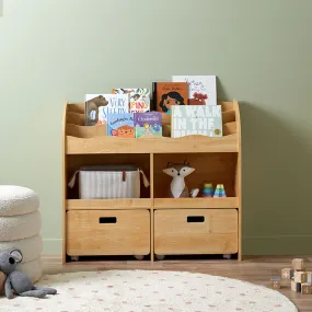 Theo Kids Bookshelf and Toy Drawer Organiser